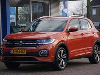 tweedehands VW T-Cross - 1.0 TSI R-Line AUTOMAAT Camera LED App-connect 18"