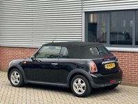 Occasion Mini Cooper Cabriolet 2010 Zwart Cabriolet