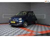 Occasion Fiat 500C Lounge 69 PK (50 kW) 2018 Blauw Cabriolet