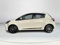 Occasion Toyota Yaris Hybrid Design 101 PK (74 kW) 2018 Wit Hatchback