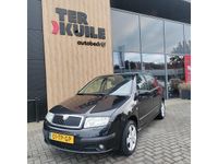 Occasion Skoda Fabia Elegance 75 PK (55 kW) 2006 Zwart Sedan