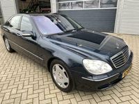 tweedehands Mercedes S500 S-KLASSEAirco Automaat Cruisecontrol Dakraam