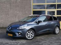 tweedehands Renault Clio IV Estate 0.9 TCe Limited BJ2019 Lmv 16" | Led | Pdc | Navi | Trekhaak | Keyless entry | Airco | Cruise control | Extra getint glas