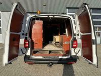 tweedehands VW Transporter 2.0 TDI L1H1 140pk Airco Trekhaak 2500kg Laadkraan 200kg Camera Cruise controle 1e eigenaar Dealer onderhouden Euro 5