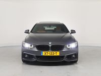 tweedehands BMW 418 4-SERIE Gran CoupéHigh Executive Edition | Dealer Onderhouden! | M-Pakket | Camera | Open Dak | Sportstoelen | Clima | Leder | LED | Navi- Prof | Frozen Dark Grey | Stoelverwarming