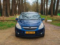 Occasion Opel Corsa Business 90 PK (66 kW) 2009 Blauw Hatchback