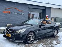 Occasion Mercedes E200 Ambition 184 PK (135 kW) 2017 Zwart Cabriolet