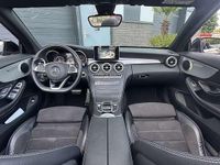 Occasion Mercedes C180 AMG line 156 PK (114 kW) 2017 Grijs, andere lak Cabriolet