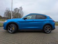 Occasion Alfa Romeo Stelvio Tech Edition 281 PK (206 kW) 2020 Blauw SUV