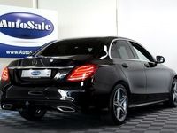 tweedehands Mercedes C180 AMG AUT LEDER NAVI BT PDC CRUISE STOELVW '16