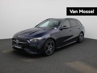 Occasion Mercedes C300 AMG line 313 PK (230 kW) 2022 Blauw Stationwagen