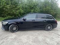 Occasion Mercedes CLA200 AMG line 156 PK (114 kW) 2018 Zwart Stationwagen
