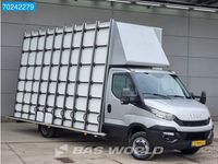 tweedehands Iveco Daily 50C17 3.0L Automaat Glasresteel Resteel Van den Born Glastransport Bakwagen Airco Trekhaak Cruise control