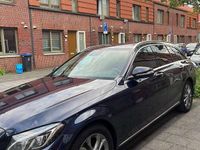 Occasion Mercedes C220 Prestige 170 PK (125 kW) 2015 Blauw Stationwagen