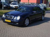 Occasion Mercedes CLK200 Elegance 136 PK (100 kW) 2000 Blauw Cabriolet