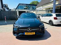 Occasion Mercedes C220 AMG line 2022 Zwart (metallic) Sedan