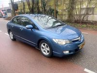 tweedehands Honda Civic 1.3 Hybrid AUTOMAAT Airco 264.690 DKM Blauw 2006