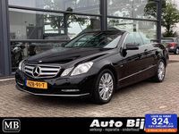 Occasion Mercedes E300 Avantgarde 252 PK (185 kW) 2012 Zwart Cabriolet