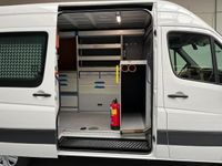 tweedehands VW Crafter SERVICEWAGEN 35 2.0 TDI euro6 L2H2 V230 OMVORMER SORTIMO KASTEN STANDKACHEL TREKHAAK 3500KG RIJKLAARPRIJS