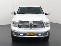 tweedehands Dodge Ram PICKUP 1500 5.7 V8 Crew Cab Laramie Huif | Parkeercamera | Leer | 4X4 | Stoelventilatie | 3500KG Trekhaak | LPG Installatie | Navigatie | Airco | Bluetooth