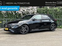 Occasion Mercedes A180 AMG line 136 PK (100 kW) 2025 Zwart Hatchback