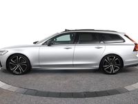 tweedehands Volvo V90 B4 Automaat-8 R-Design Black Edition | Stoel & stuurwielverwarming |Panoramisch schuif-/kanteldak | Visual Park Assist (incl. 360˚ view) | Adaptieve cruise control incl. BLIS | Elektrisch verstelbare voorstoelen incl. geheugen | Grafisch Head-up