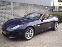 Occasion Jaguar F-Type 341 PK (250 kW) 2017 Blauw Cabriolet