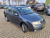 Occasion Skoda Fabia Elegance 75 PK (55 kW) 2004 Grijs (metallic) Stationwagen