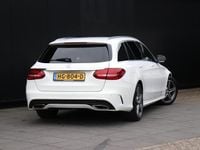 Occasion Mercedes C200 AMG line 184 PK (135 kW) 2015 Wit Stationwagen