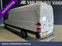 tweedehands Mercedes Sprinter 316 NGT Automaat L3H2 *Post NL inrichting* Euro6 Camera sidebars, 270 graden achterdeuren, schappen, doorloopdeur