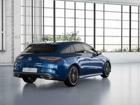 Occasion Mercedes CLA180 Shooting Brake AMG line 136 PK (100 kW) 2024 Blauw, metallic lak Stationwagen