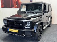 tweedehands Mercedes G63 AMG AMG LEDER NAVIGATIE GLAZEN SCHUIF/KANTELDAK APPLE CARPLAY/ANDROID AUTO ACHTERUITRIJCAMERA TREKHAAK ZEER MOOI !!