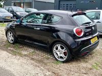 Occasion Alfa Romeo MiTo Distinctive 120 PK (88 kW) 2009 Zwart Hatchback
