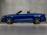 tweedehands Audi A3 Cabriolet 1.4 TFSI S-Line Open Days Automaat (2X S LINE, STOEL/NEKVERWARMING, NAVIGATIE, XENON, LEDER/ALCANTARA, SPORTSTOELEN, WINDSCHERM, KEYLESS START, PARKEERSENSOREN, CRUISE, NIEUWSTAAT)