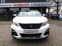 tweedehands Peugeot 3008 130 Pk Automaat EAT8 Allure * Open Schuifdak * 1/2 Leder * Navigatie * Keyless Start & Entree * Elektr bed. Achterklep * L.M. Velgen * Parkeer Camera Voor & Achter * Wit Metallic Parelmoer Lak *