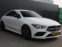 tweedehands Mercedes CLA200 Business Solution AMG 164pk | Automaat | Virtueel dashboard | Groot Navi | Clima | Alcantara sportstoelen | DAB | Apple CarPlay | Dealer onderhouden | Full LED koplampen | Zwarte hemel | Head-up display | 18'' LM | Touch pad |