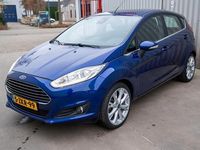 Occasion Ford Fiesta Titanium 101 PK (74 kW) 2015 Blauw (metallic) Hatchback
