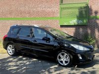 Occasion Peugeot 308 SW 120 PK (88 kW) 2009 Zwart Stationwagen