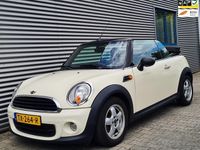 Occasion Mini One Cabriolet Pepper 98 PK (72 kW) 2011 Wit Cabriolet