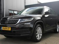 tweedehands Skoda Kodiaq 1.5 TSI Limited Business Edition 7p. | Incl 1 jaar garantie | Trekhaak | LED | Navi | DAB+ | Adap. Cruise | Schuif kantel dak | Carplay | Stoelverwarming | 1800KG trekgewicht | Half leer | Lane assist | Camera achter | PDC V+A | Draadloze tel