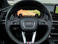 tweedehands Audi Q5 2.0 TFSI Quattro Pro Line S S-Line 252pk Automaat! 1e Eig|DLR|Panoramadak|Virtual Cockpit|LED Matrix|Black|22inch|Trekhaak