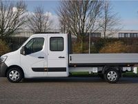 tweedehands Renault Master T35 2.3 dCi 165PK L3 Dubbel Cabine Open Laadbak Airco, Cruise, 7 Zits!! NR. D02*