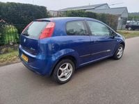 Occasion Fiat Grande Punto 77 PK (56 kW) 2006 Blauw, metallic lak Hatchback