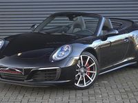 Occasion Porsche 911 Carrera 4S Cabriolet 420 PK (308 kW) 2016 Zwart Cabriolet