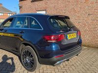 Occasion Mercedes GLC300e Premium Plus 320 PK (235 kW) 2021 Blauw SUV