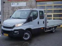 tweedehands Iveco Daily 35S15 3.0 375 BJ2017 Pick-Up/Dubbele-Cabine | Trekhaak | Mistlampen | Audio | Airco | Cruise control | Stuurbekrachtiging | Bijrijdersbank