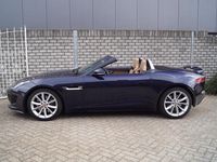 Occasion Jaguar F-Type 341 PK (250 kW) 2017 Blauw Cabriolet
