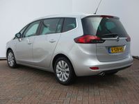 tweedehands Opel Zafira 7-Pers 1.6 Turbo Autom Airco Cruise Parksens Led 7-Persoons