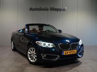 Occasion BMW 220 Luxury Line 184 PK (135 kW) 2015 Blauw Cabriolet