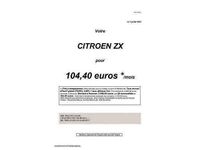 tweedehands Citroën ZX 30x104.40¤